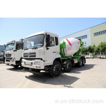 Xe tải xi măng trộn bê tông Dongfeng mới 8 * 4 Drive